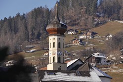 Montafon - Schruns Kirchturm