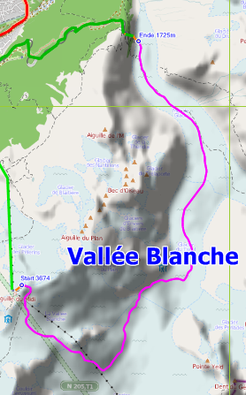 Vallée Blanche, Chamonix