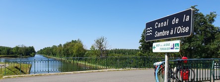 Fernradweg Eurovlo 3, Canal de Sambre  l'Oise