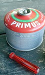 Wallonie 2026, Primus Gaskartusche