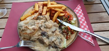 Wallonie 2026, Abendessen am Camping de Ch�nefleur
