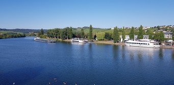 Wallonie 2026, Blick von Der Moselbr�cke Remich