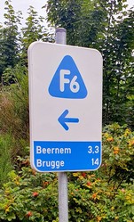 Wallonie 2026, Beschilderung der Radwege in Flandern