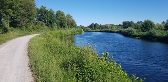 Wallonie 2026, La Somme canalis�e, nat�rlich wirkender Verlauf