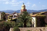 Saint Tropez, Kirchturm und Dcher