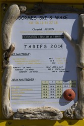 Cte d'Azur - Wasserski Tarife