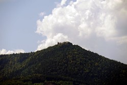 Mont Sainte Odile, Blick vom Tal aus