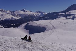 Chur, Brambresch, Panorama Lenzerheide