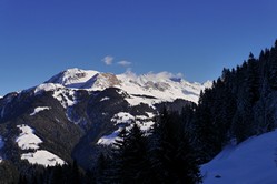 Chur, Brambresch, Panorama Lenzerheide