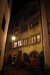 Chur, Altstadt bei Nacht