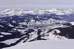 Contamines - Panorama am Valeray