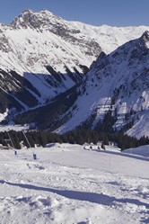 Montafon - Gargellen, Piste Schnapferwald