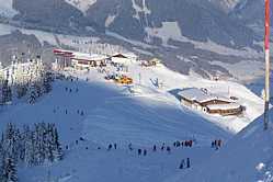 Saalbach-Hinterglemm, Blick auf Asitz