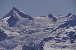 Saalbach-Hinterglemm, Kitzsteinhorn von der Schmittenhhe