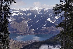 Saalbach-Hinterglemm, Panorama Zell am See