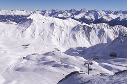 Serfaus-Fiss-Ladis - Abfahrten am Pezid