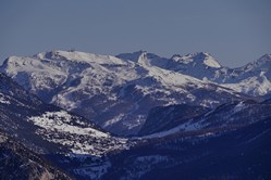 Serre Chevalier, Blick auf Montgenvre