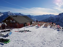 Serre Chevalier, Htte am Rocher Blanc