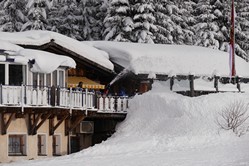 Flachau - Schneerumen an der Franzlalm