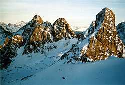 Felsen an der Valluga