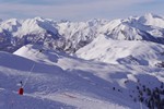 Vars/Risoul, Panorama an der Pointe de Razis