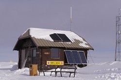 Vars/Risoul, Col sans Nom mit Bergrettungsstation