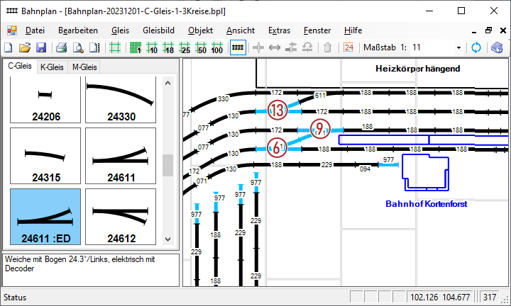 Programm Bahnplan