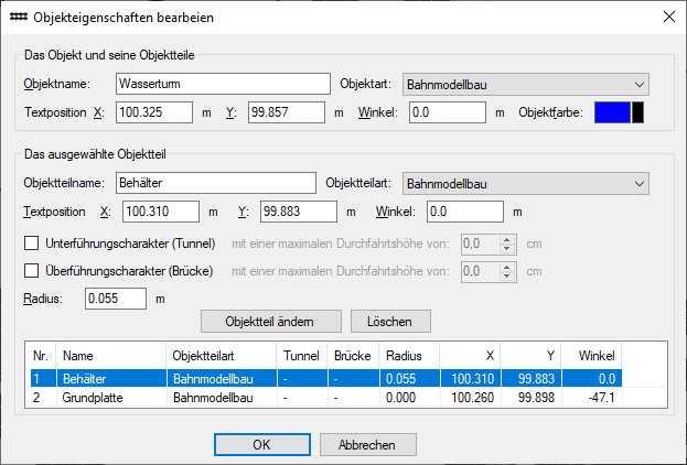 Objekteigenschaften